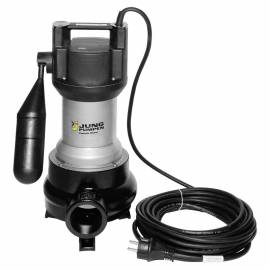 Jung US 105 ES  Tauchpumpe Drainagepumpe mit Standf��en und Schaltautomatik 10m Kabel 09411 - Bild vergr��ern 