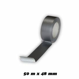 1 Rolle Panzertape 50m x 48mm silber Gewebeklebeband Panzerband Klebeband - Bild vergr��ern 