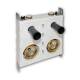 Unterputz Fix Plus Duo f�r 2 Allmess Wasser�hler 20/2-A messing 38466503