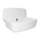 ABU PRACTIC Ausgussbecken weiss 495 x 345 mm, aus KS mit �berlauf