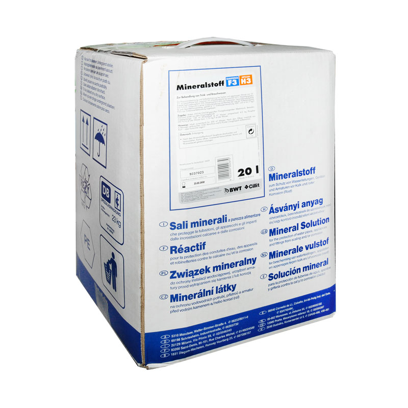 BWT Dosierphosphat QUANTOPHOS F3, 20-l-Beh&auml;lter f&uuml;r 15-21 Grad dkh   18029
