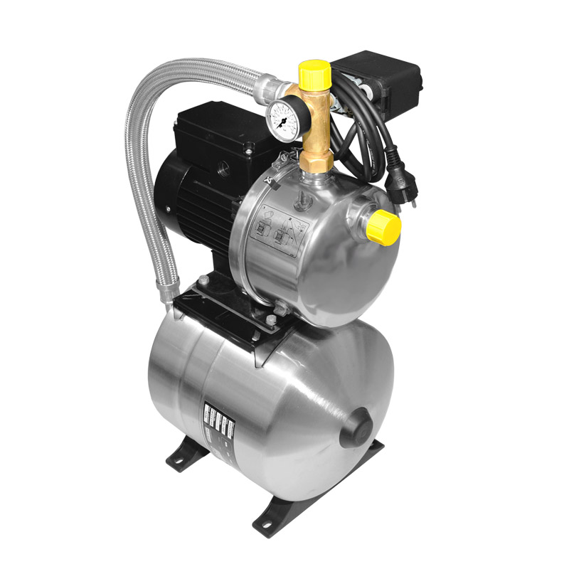 Grundfos Hydrojet Gartenpumpe Jetpumpe Grundfos JP5 18 l Edelstahlkessel 230V 4651BTBB Hauswasserwer