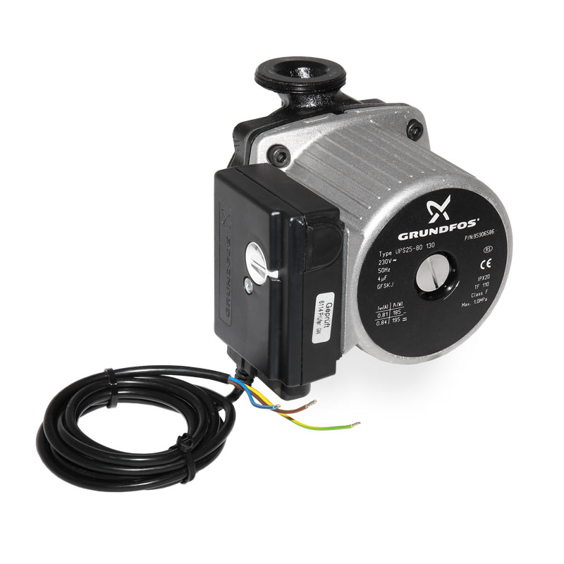 Grundfos UPS 2580 130 mm Heizungspumpe Umwälzpumpe... nur 203.90 EUR