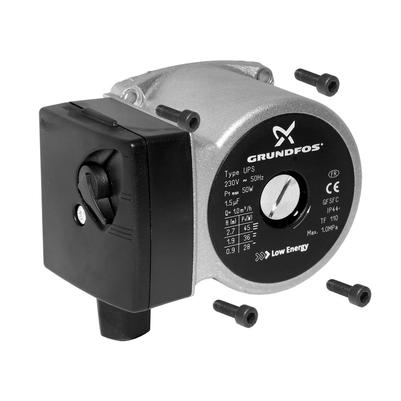 Grundfos UPS 25-40 Servicemotor XX-40 Energiesparkopf Low Energy - Bild ...
