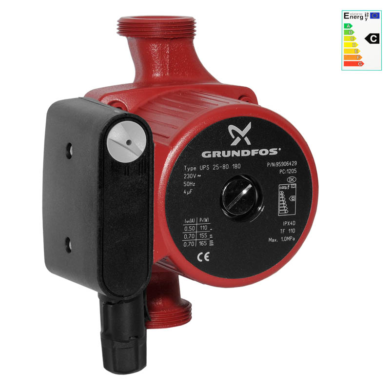 Grundfos UPS 25-80 180 mm 95906429 Heizungspumpe /... nur 364.90 EUR