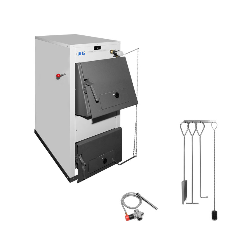 Ullmann UK 15 inkl. SYR Thermischer Ablaufsicherung und Kehrbesteck 4-teilig