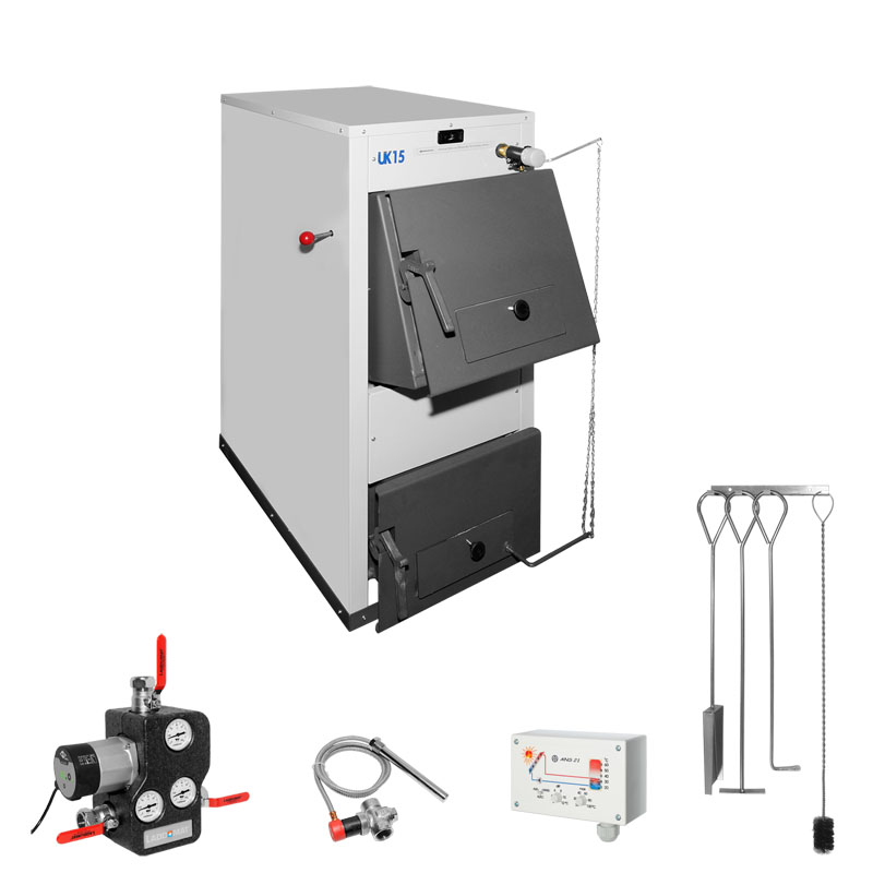 Ullmann UK 15 inkl. SYR Thermischer Ablaufsicherung, Kehrbesteck, Laddomat Kl.A und ANS 21