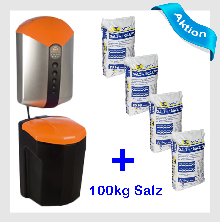 Judo i-soft safe Wasserenth&auml;rtungsanlage mit Leckageschutz 8203017 und 100 kg Salz