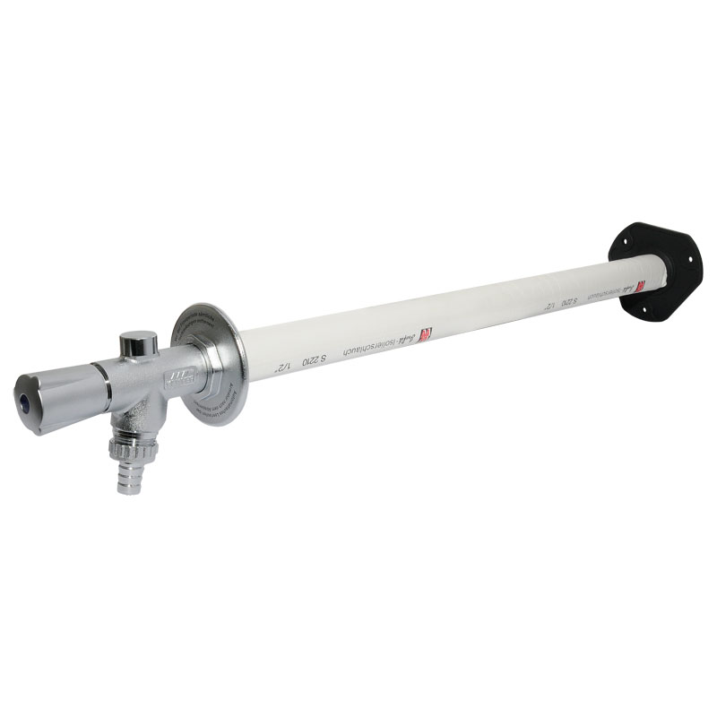 Kemper Frosti XL DN 15 1/2 bis 530mm Einbautiefe Frostsichere Au&szlig;enarmatur als Bausatz 57405015