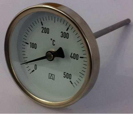 Afriso Rauchgas Thermometer Abgasthermometer 500&deg;C 63830