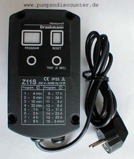 Honeywell R&uuml;cksp&uuml;lautomatik Z11S-A  f&uuml;r Hauswasserstation HS10 oder R&uuml;cksp&uuml;lfilter F76