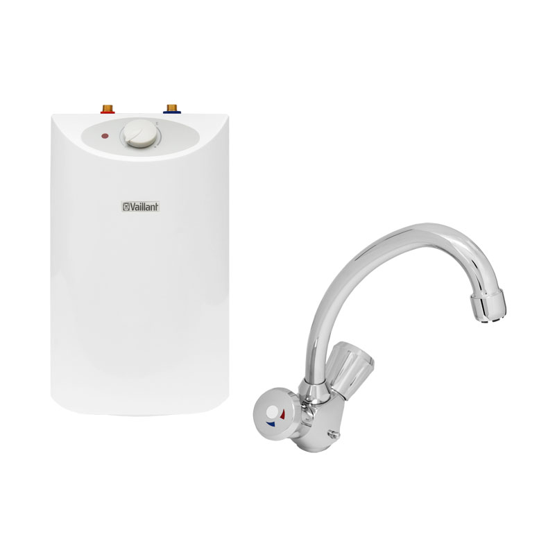 Vaillant Elektro Warmwasserspeicher Boiler 5 Liter VEN 5 U classic inkl. Armatur 308231