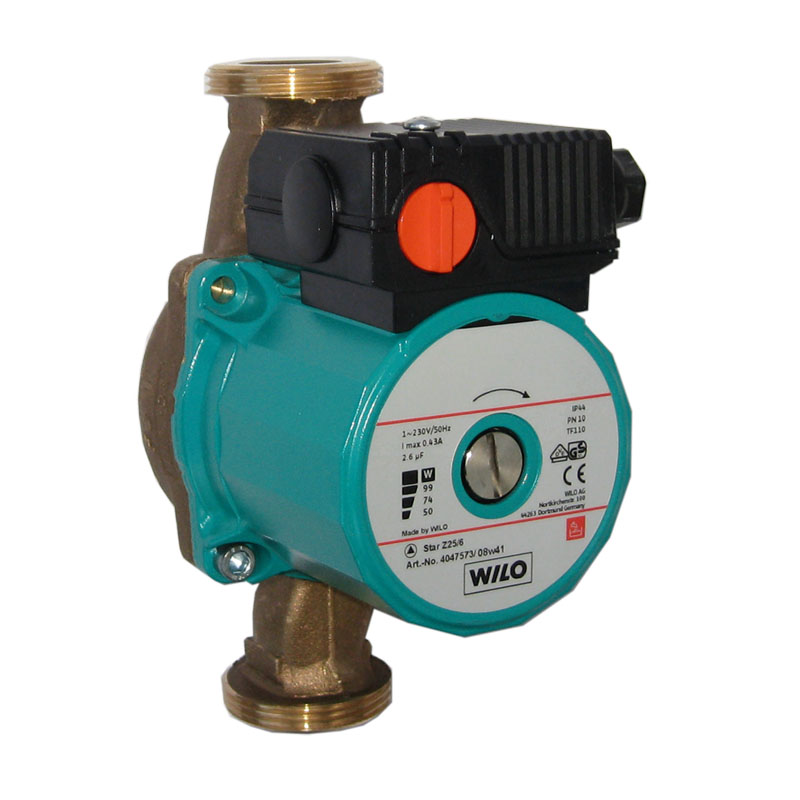 Wilo Star Z 25/6 180 mm  4047573 Zirkulationspumpe / Trinkwasserpumpe