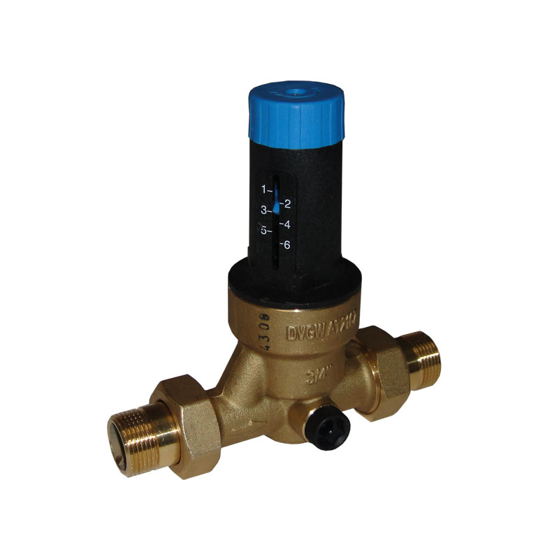 WATTS Druckminderer DRV20/N 3/4 DN20 0502520 DVGW gepr&uuml;ft 1,5 bis 6 bar mit Einstellanzeige