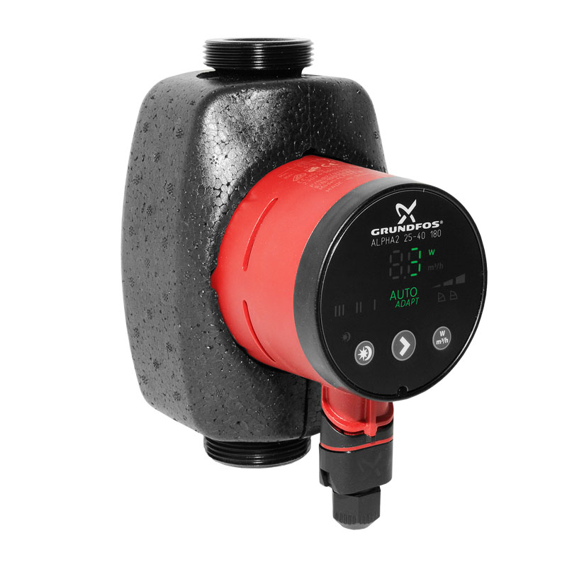 Grundfos Alpha2 25-40 Niedrigenergiepumpe mit Autoadapt... nur 142.90 EUR