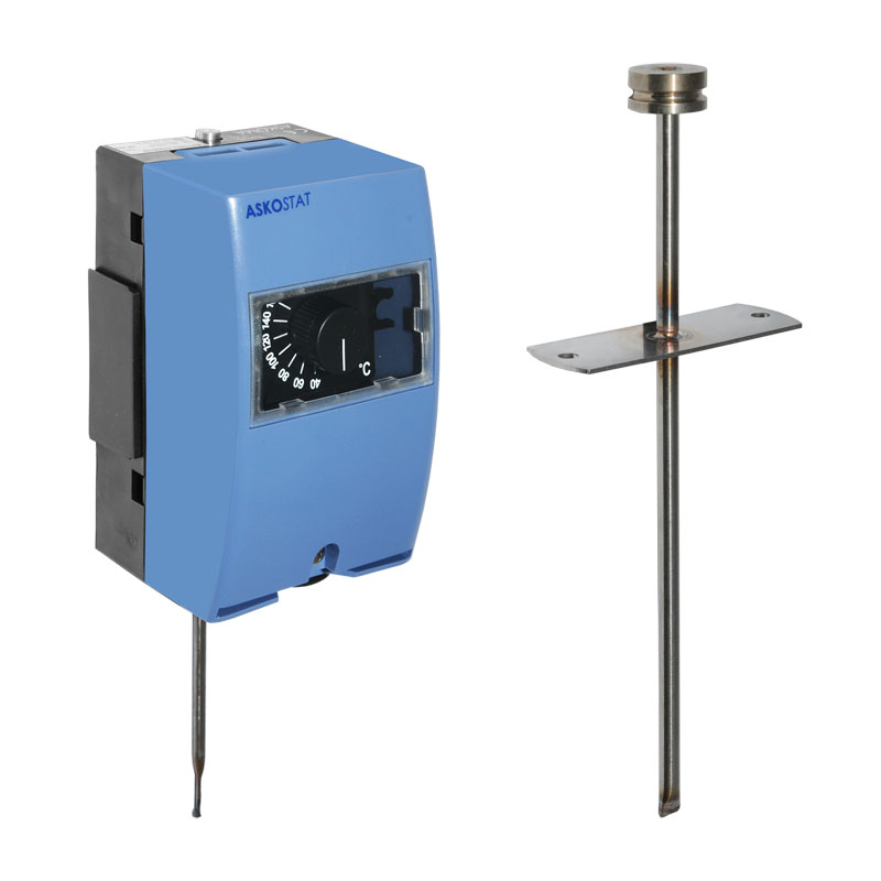 Rauchgasthermostat WS 519 - 1-stufig 100°C Temperaturwächter Für Heizungen