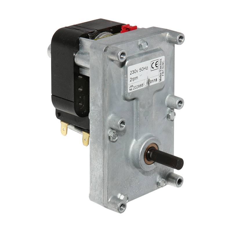 Produktbild von Mellor FB1390 Getriebemotor – 25 U/min, 10 Nm, 92 W, 220 V, Für Pelletöfen & Co.