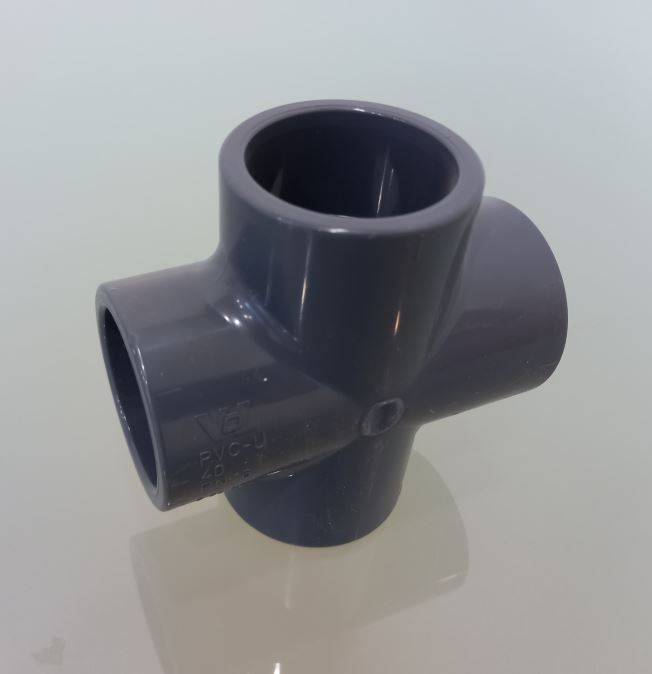 Sonderangebot PVC U Kunststoff KreuzStück 50x50x50x50... nur 4.90 EUR