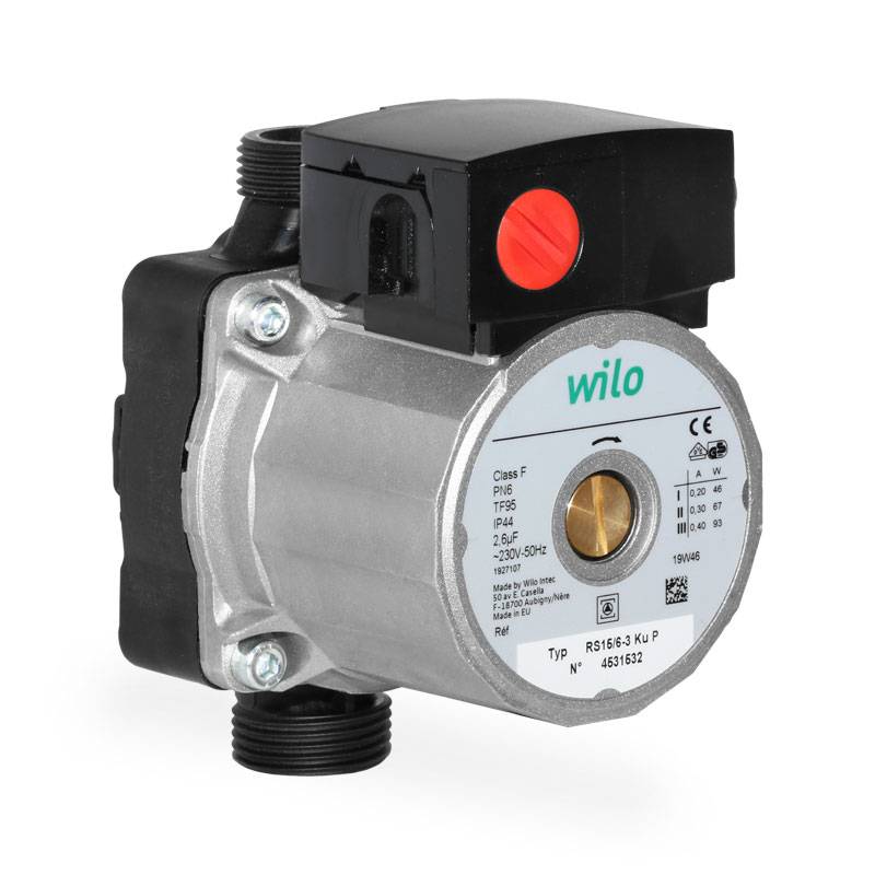 Wilo Star RS 15/6-3 Ku P 130mm 3-stufig Heizungspumpe... nur 198.90 EUR