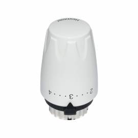 HEIMEIER Thermostat-Kopf DX weiß 6 - 28°C für Gewinde 30x1,5 für hohe Hygieneanforderung 6700-00.500 - Bild vergrößern 