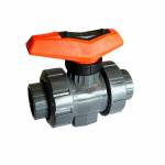 Georg Fischer PVC U Kugelhahn EPDM Typ 546 Pro m. Klebemuffe DN 32 D 40 mm 161546065