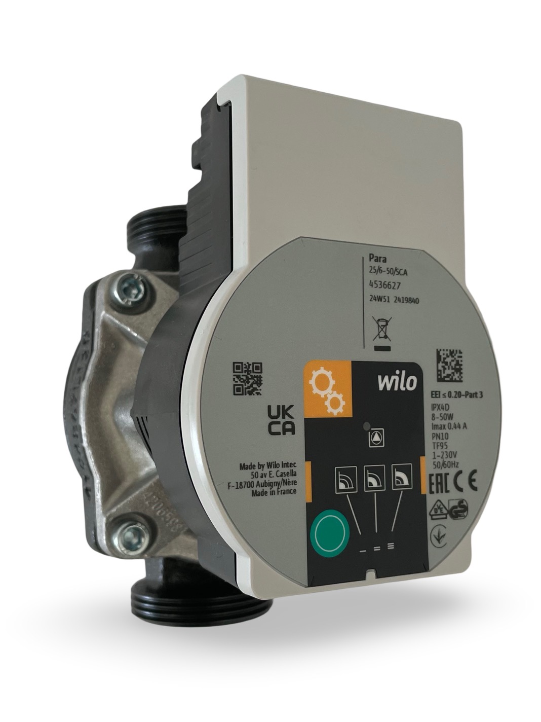 Wilo PARA 25/6 - 50/SCA 130mm Heizungspumpe Sole Hocheffizienzpumpe Umwälzpumpe