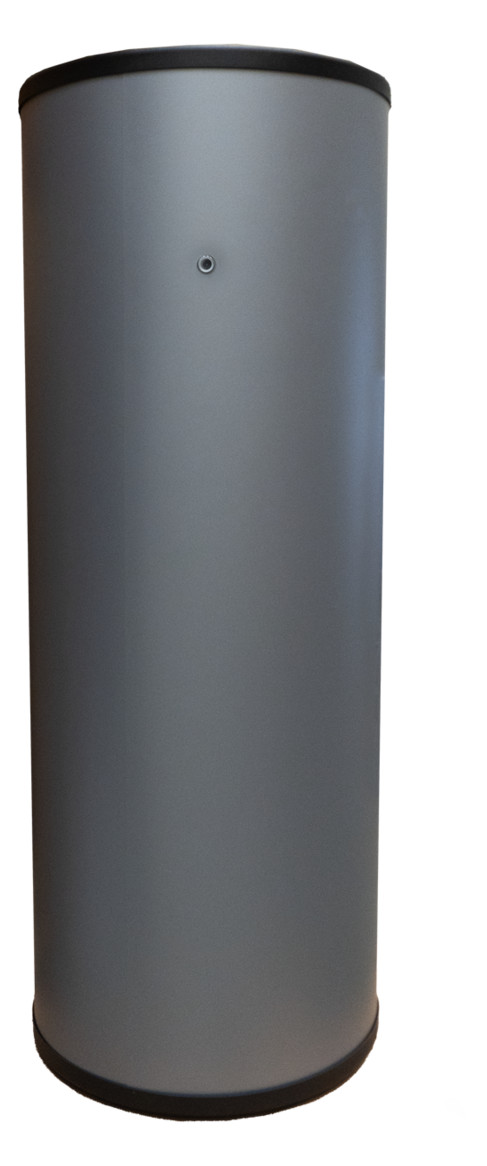 MHG Edelstahlspeicher M150 TWW 150 Liter Warmwasserspeicher mit 1 Wendel – silber, 94.71000-6510
