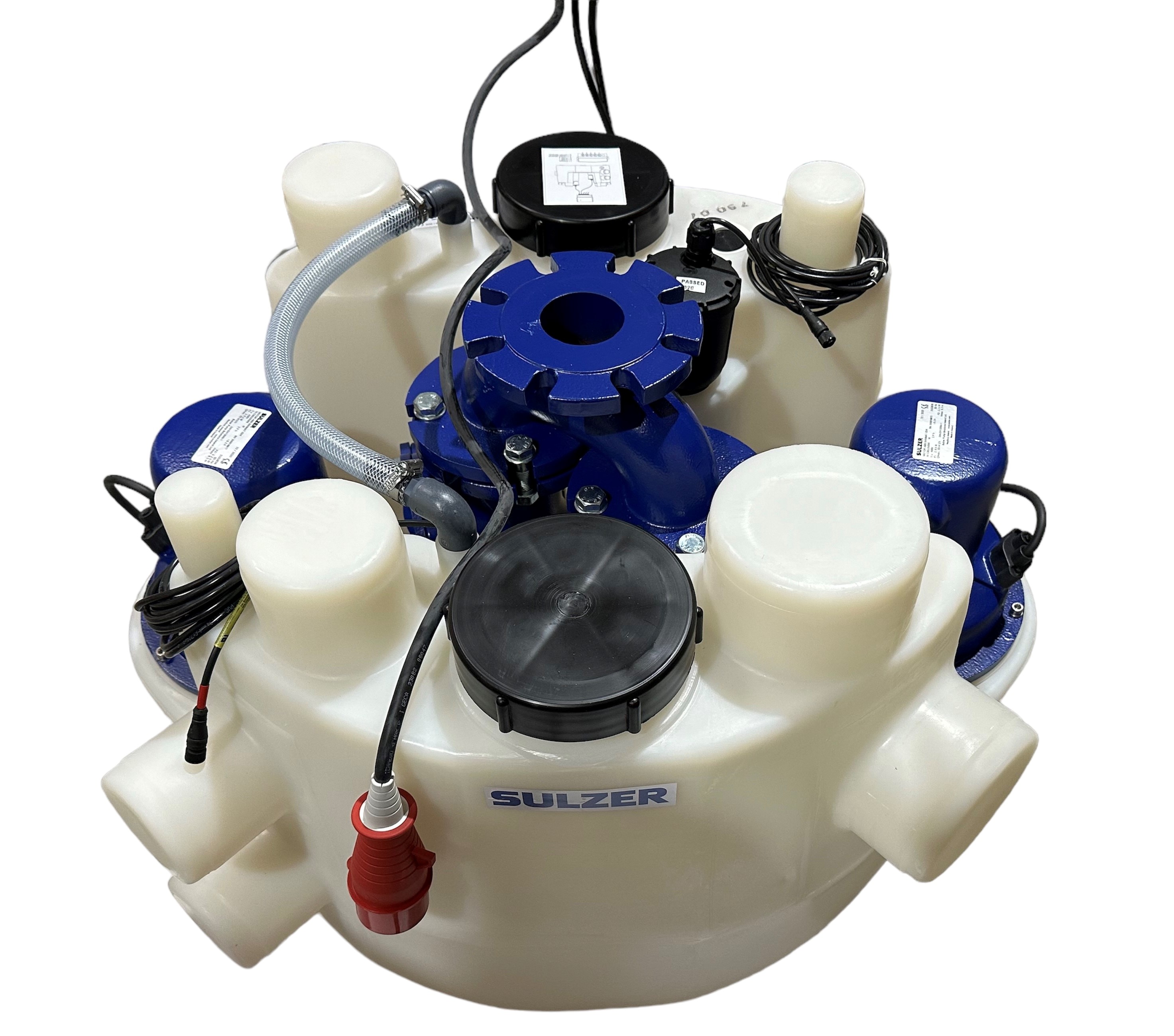 ABS Sanimat 1002 D/HD F�kalien Doppelhebeanlage Abwasserhebeanlage 07565192 400V
