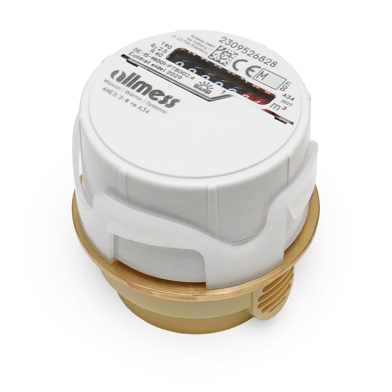Allmess Wasserz�hler Messkapsel AMES 3+m A34 Qn 1,5 (Q3 2,5) warm/kalt 0203932206 EJ 2026