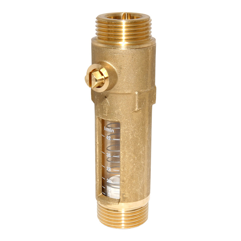 Afriso Durchflussmesser Flowmeter DFM 20-2M 5 bis 42 Liter AG1� x AG1� (Eurokonus) 80978