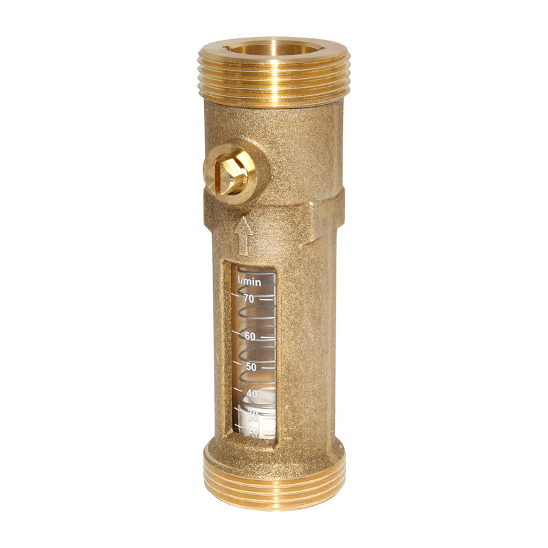 Afriso Durchflussmesser Flowmeter DFM 20-2M 20 bis 70 Liter AG1 1/4“ x AG1 1/4“ (Eurokonus) 80984
