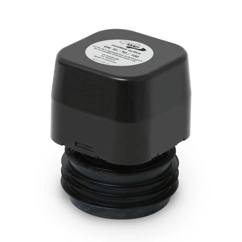 Sanit ventilair active Bel�fter, Entl�fter m. Aktivkohle Filtervlies DN 70/90/100  11.A24.00..0099