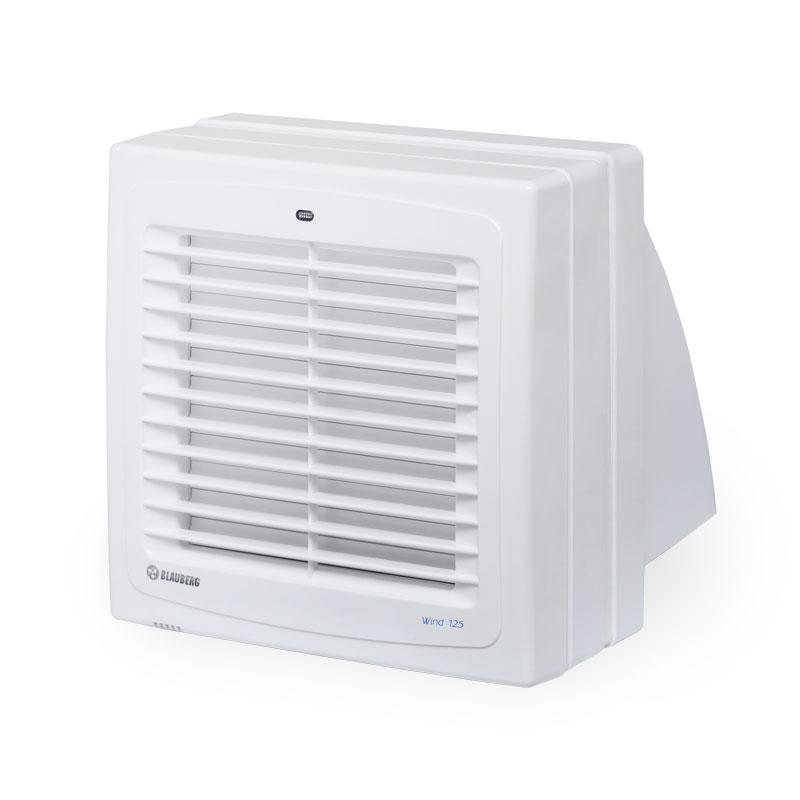Blauberg Fensterventilator WindK 125 T mit 185 m³/h