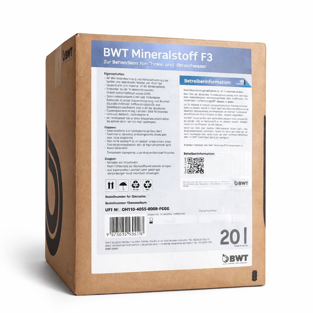 BWT Dosierphosphat QUANTOPHOS F3, 20-l-Behälter für 15-21 Grad dkh 18029