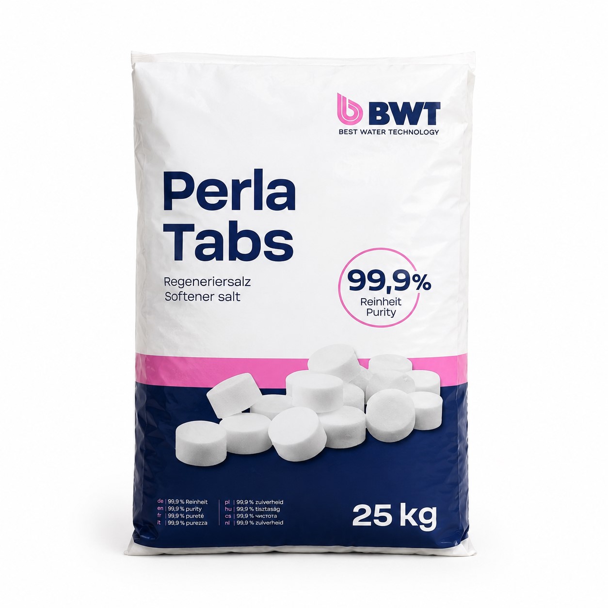 BWT Perla Regeneriersalz Tabs Tabletten für Enthärtungsanlage 25 kg Sack