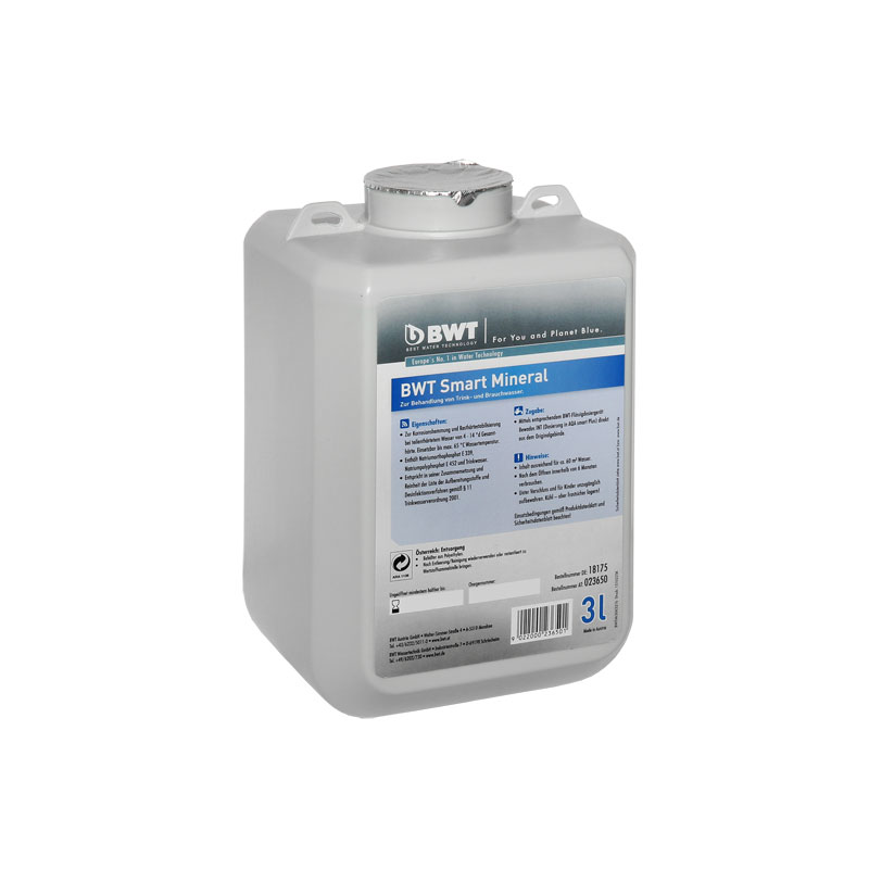 BWT smart mineral 3 Liter f�r AQA smart Plus mit Dosierung 18175E