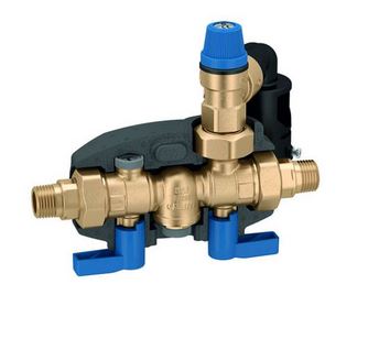 Caleffi SiCal Sicherheitsgruppe f�r WW-Bereiter Warmwasserspeicher 3/4- 8 bar DN20  DVGW 528158