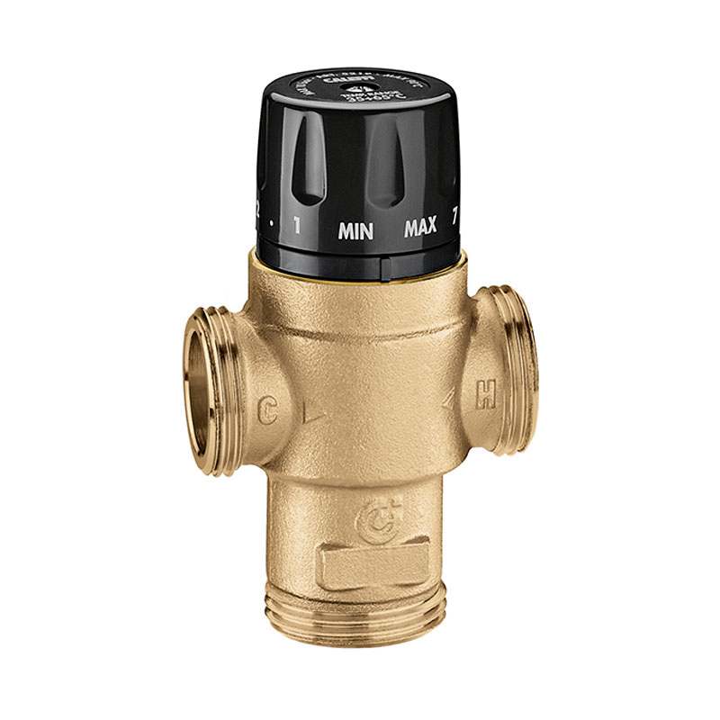 Caleffi Thermomischer 1- AG DN 20 Brauchwassermischer thermostatisch 30 bis 65 C° 521901