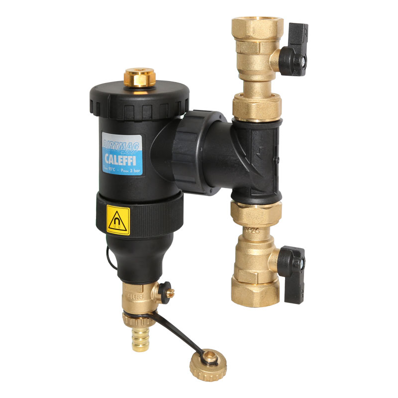 Caleffi DIRTMAG Schlammabscheider mit Magnet 1- IG DN 25 horizontal o. vertikal einbaubar 545346
