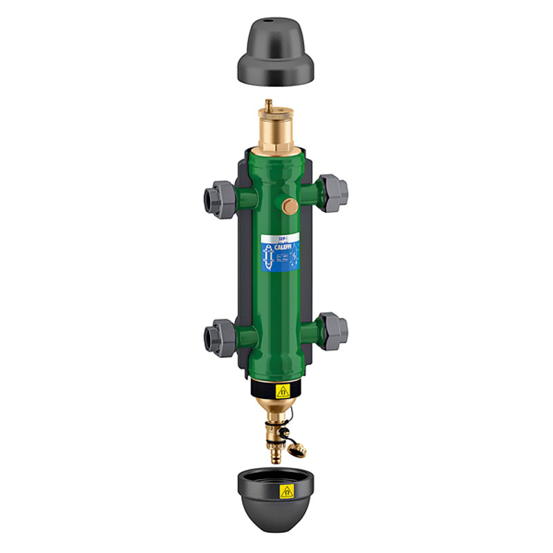 Caleffi SEP4 Hydraulische Weiche 1 1/4- Multifunktionsweiche mit Entlüfter Schlammabscheider 549507