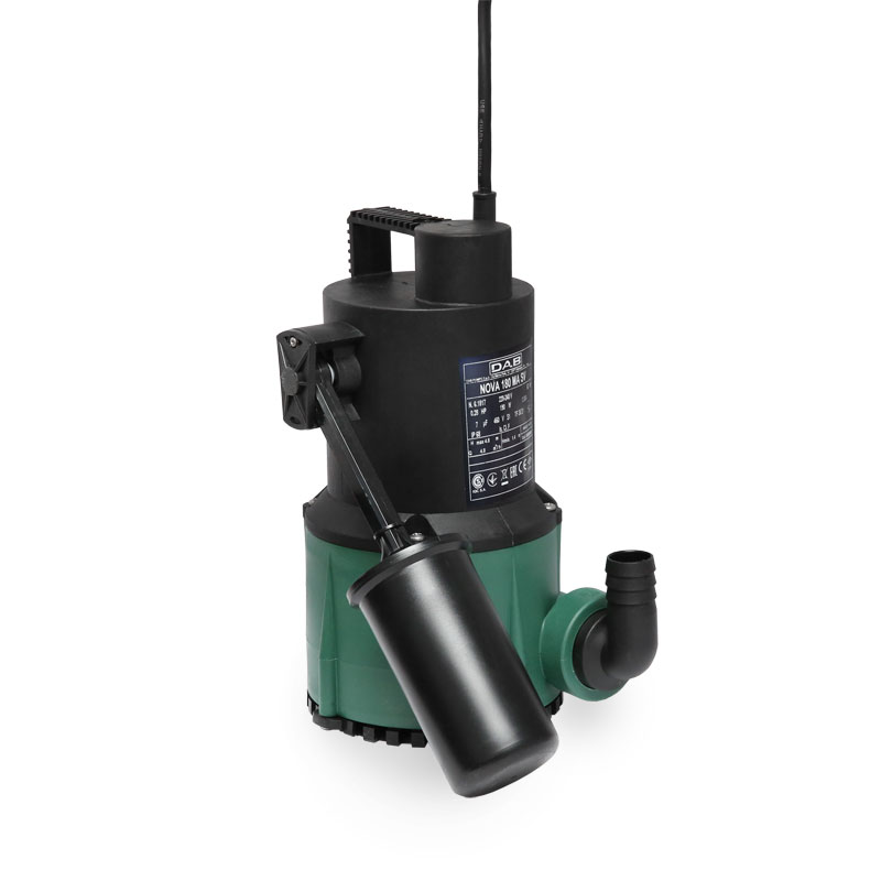 Schmutzwasserpumpe Tauchmotorpumpe DAB NOVA 180 MA mit Schwimmerschalter und 5m Kabel 60195073