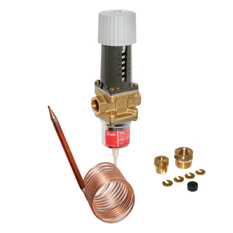 Vanne Thermostatique Danfoss AVTA 15 - 1/2" - Modèle 003N2132 - Pour Régulation Température Eau