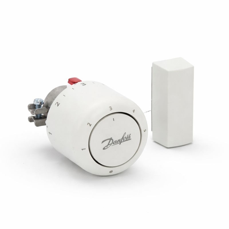 Danfoss Thermostat Typ RA/VL 2952 Heizk�rperthermostat wei� mit 2m Fernf�hler Artnr. 015G4552