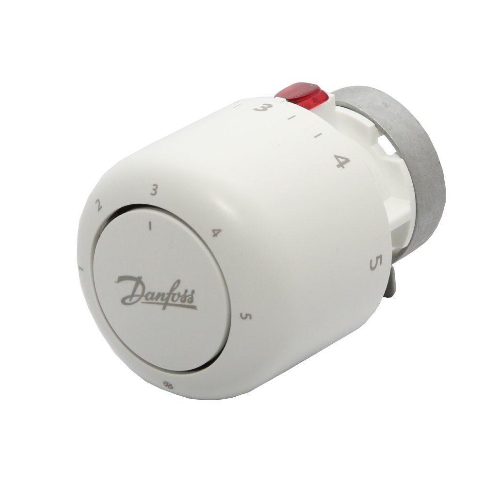Danfoss Thermostat Aero RA/VL 26mm Heizkörperthermostat RAVL weiß gasgefüllt 015G4550