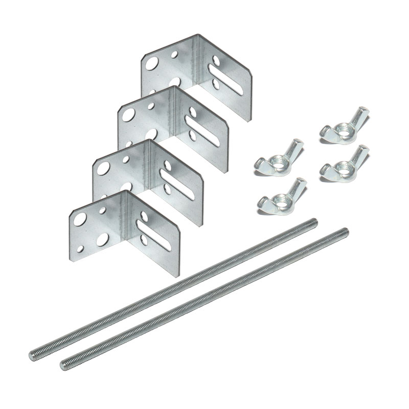 Deltamess Befestigungsset f�r MONO-Block wird ben�tigt wenn man den Miniblock zu 2x Mono macht 10970
