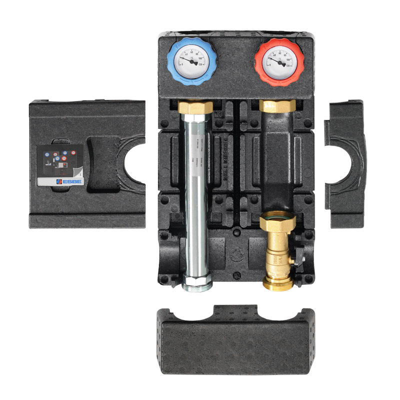 ESBE Pumpengruppe Flexi GDF111 DN 25 f�r einen ungemischten Kreis ohne Pumpe 61200100