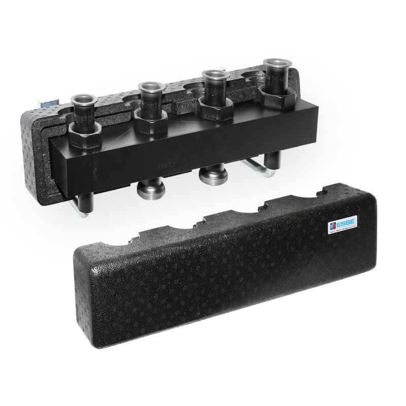 ESBE GMA421 Verteilerbalken 2-fach PN6 für zwei Pumpengruppen 66001200