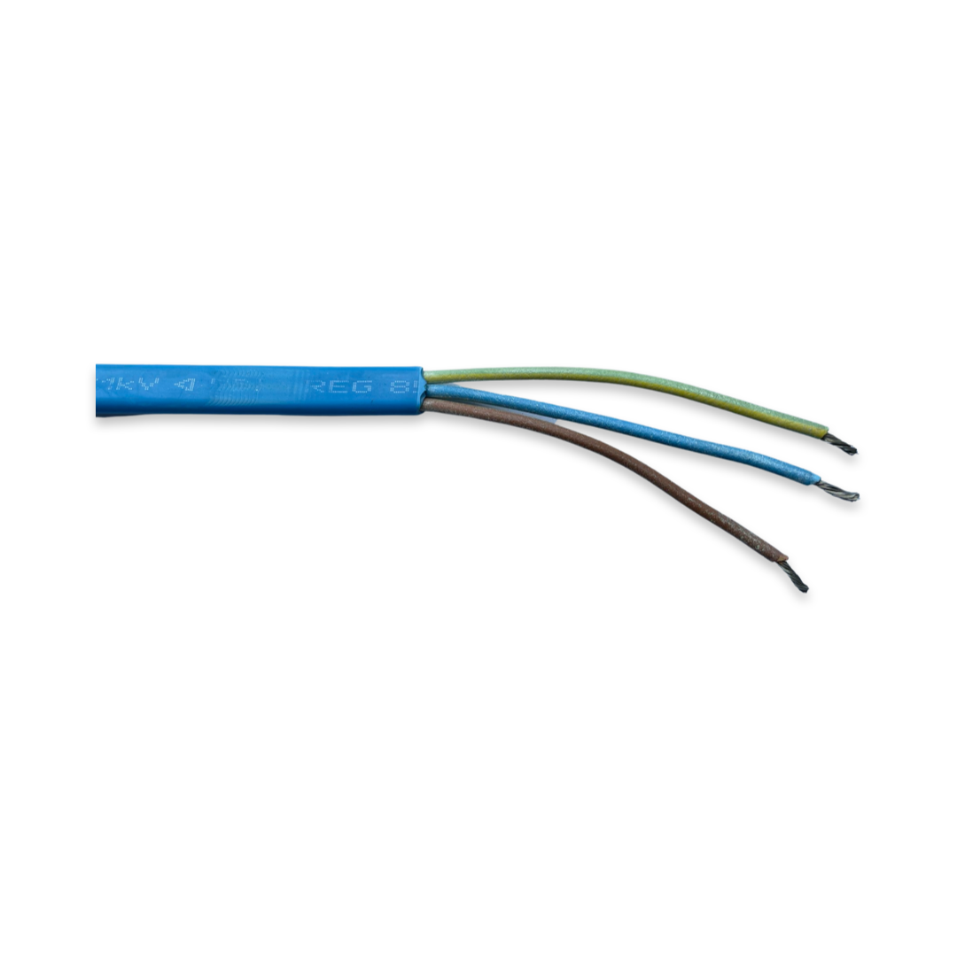 Grundfos trinkwassertaugliches Unterwasserkabel 3 x 1,5 mm² flach 00RM3952