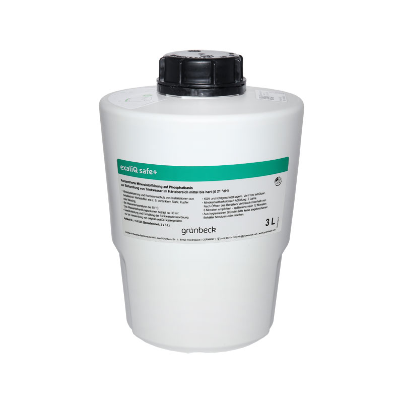 Grünbeck Dosierlösung exaliQ safe+ 3l 114033 Ersatz für Exados grün und light