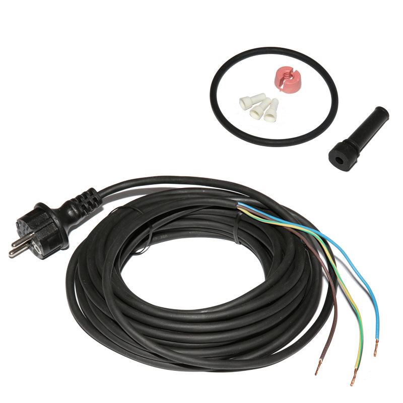Kabel 10m Netzkabel zu Grundfos Unilift CC 96578971 Kabelkit